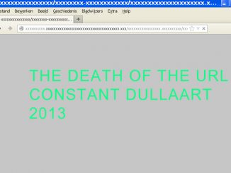 Constant Dullaart, The Death Of The URL