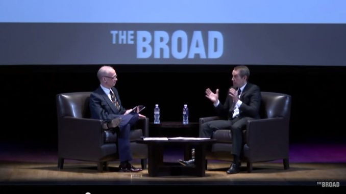 John Waters in gesprek met Jeff Koons @ The Broad