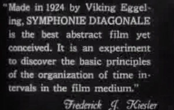 Vroege meesters van de abstracte film (Hans Richter & Viking Eggeling)