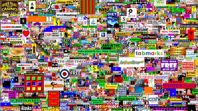 Hoe is het nu met, de Million Dollar Homepage