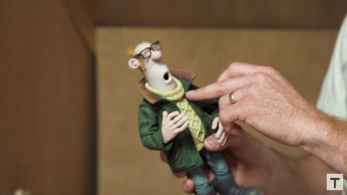 Klei op kleur bij Aardman