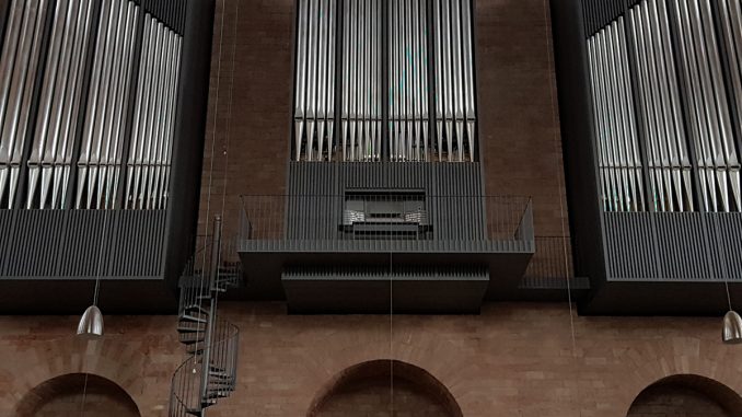 Vol op het orgel, Constantijnbasilica Trier