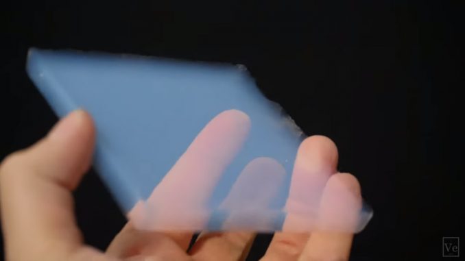 Maar wat is het? Aerogel