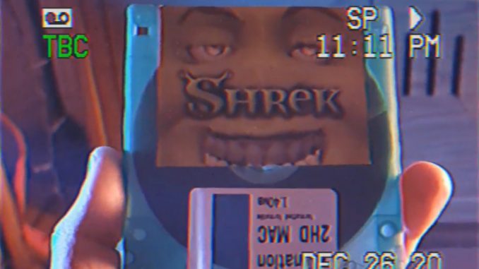 Shrek op diskette