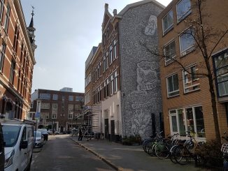 André Smits in de Gouvernestraat, Rotterdam