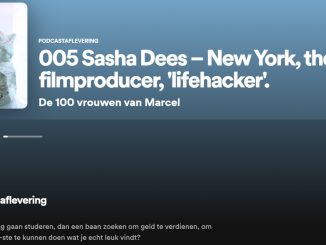 Sasha Dees @ De 100 vrouwen van Marcel